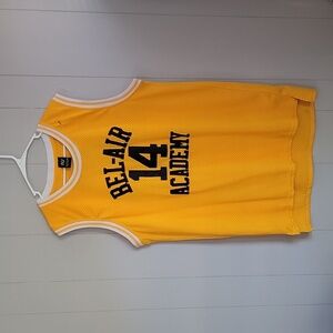 Bel-Air 14 Academy Men's Basketball Jersey XXL Yellow